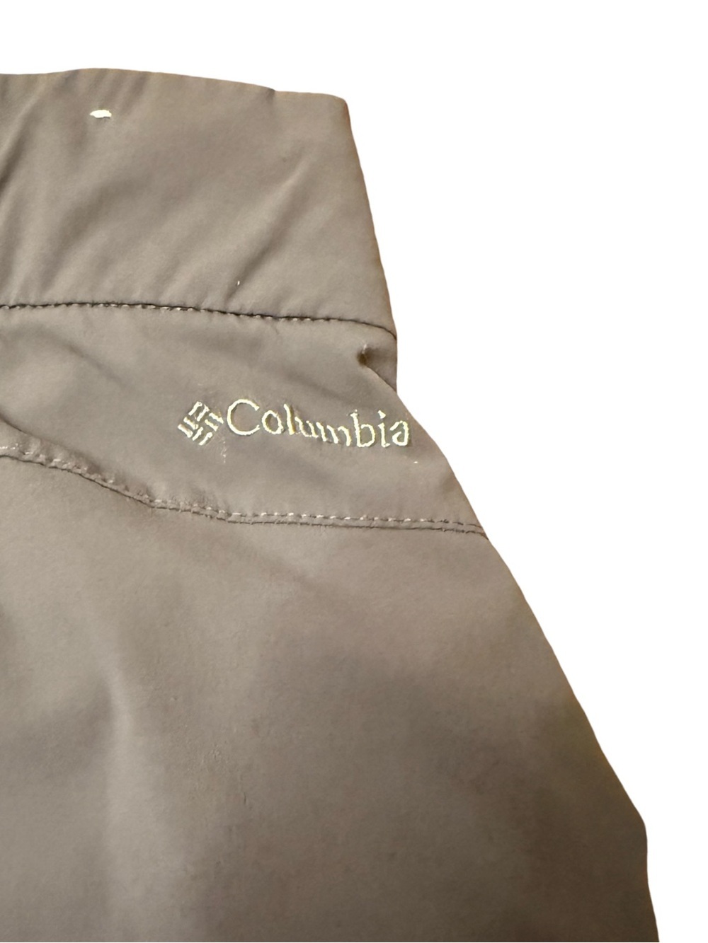 Columbia Olive Gray Drawstring Cargo Joggers - Picture 3 of 7